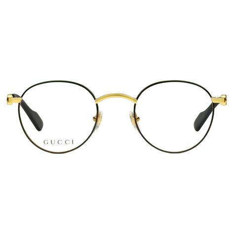 gucci round frame glasses|clear eyeglasses frames Gucci.